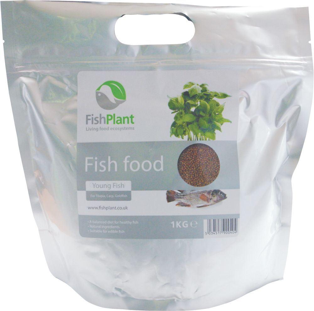 1 Kg nourriture enrichie spéciale aquaponie (petits poissons