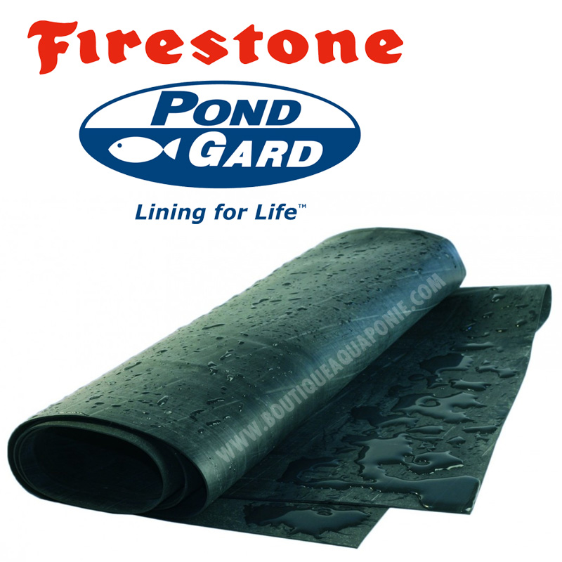 Bâche EPDM PondGard Firestone – au mètre carré – Boutique Aquaponie