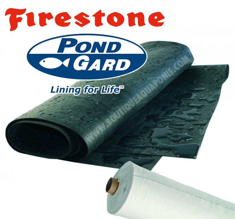 Bâche EPDM PondGard Firestone + Géotextile 300 grammes