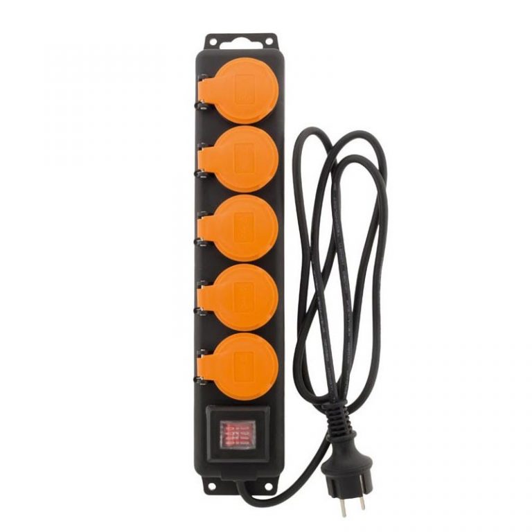 ITENSE Bloc Multiprise, Multiprise 5 Prises étanche 16A Câble